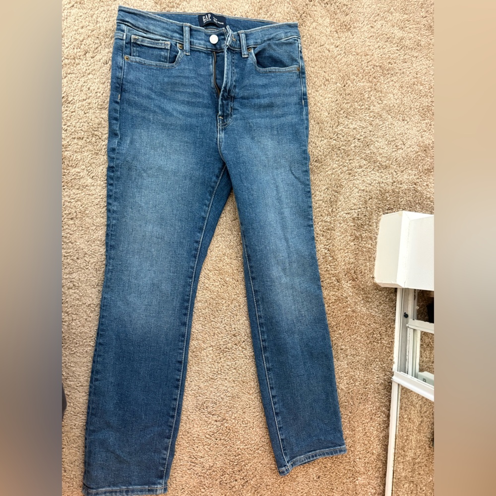 GAP Women's Soft Vintage Slim Skinny Jeans in Denim Blue